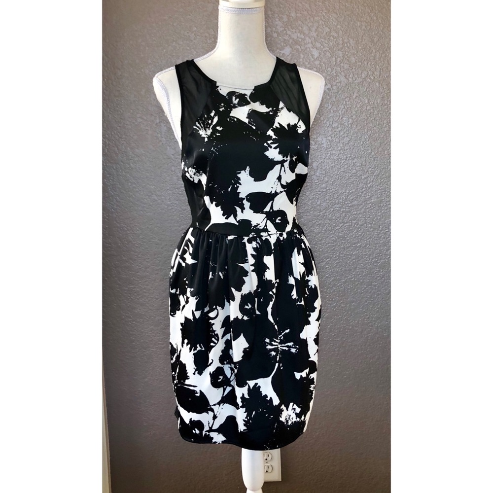 Black and White Formal Dress